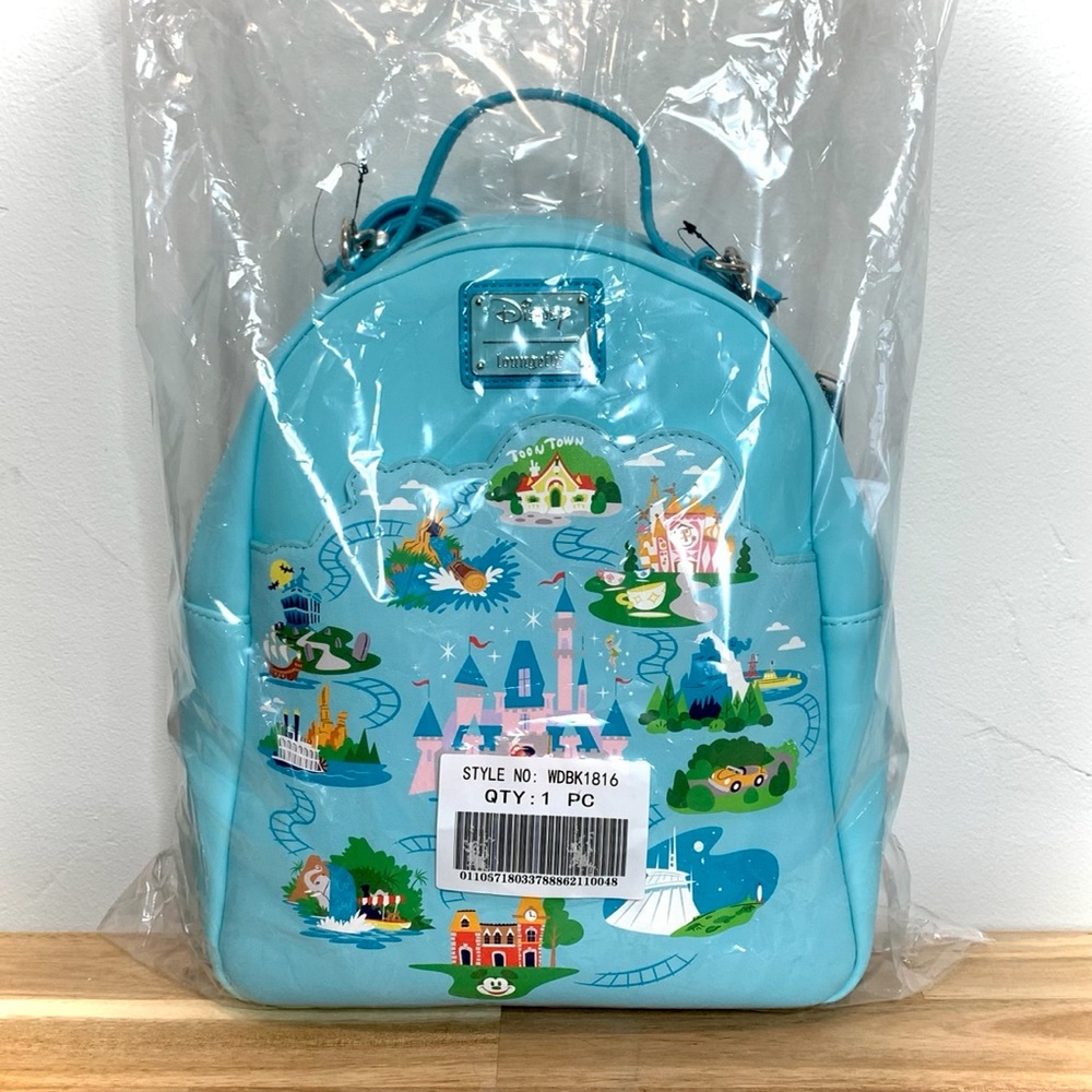NWT Disneyland anniversary loungefly